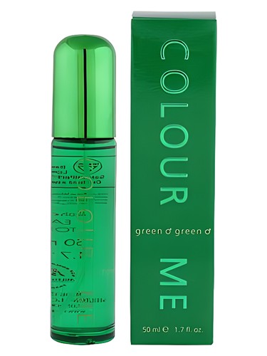 Frasco de Colour Me Green, de Milton Lloyd