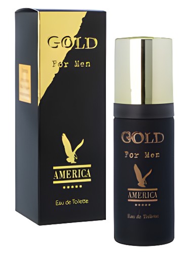 Frasco de America Gold For Men, de Milton Lloyd