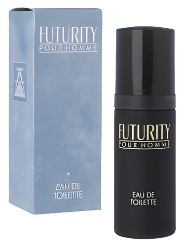 Frasco de Futurity Pour Homme, de Milton Lloyd