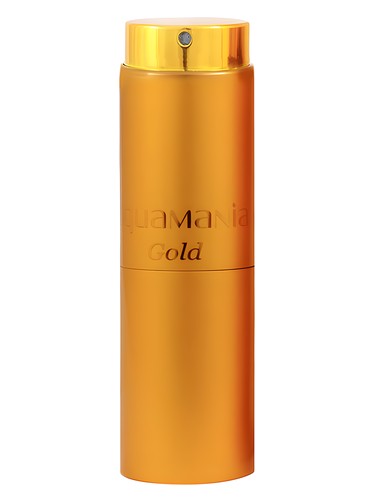 Frasco de Aquamania Gold, de Parfums Genty