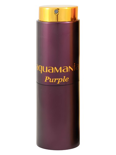 Frasco de Aquamania Purple, de Parfums Genty
