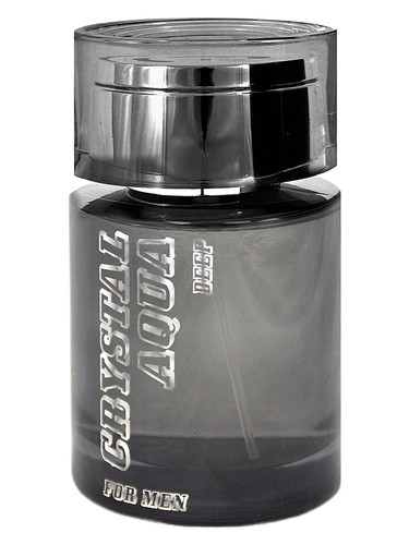 Frasco de Crystal Aqua For Men Deep, de Parfums Genty