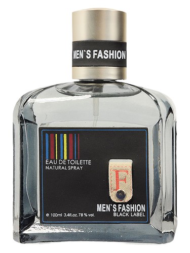 Frasco de Men's Fashion Black Label, de Parfums Genty