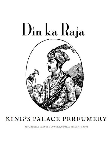 Frasco de Din ka Raja, de King's Palace Perfumery