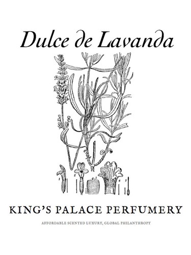Frasco de Dulce de Lavanda, de King's Palace Perfumery