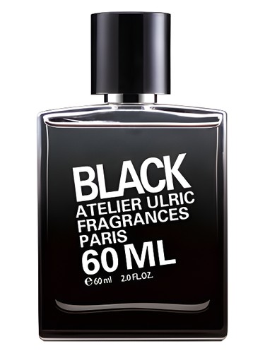Frasco de U1 Black, de Atelier Ulric Fragrances