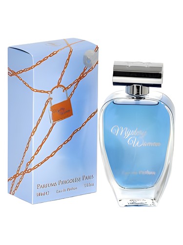 Frasco de Mystery Woman, de CFFC Fragrances