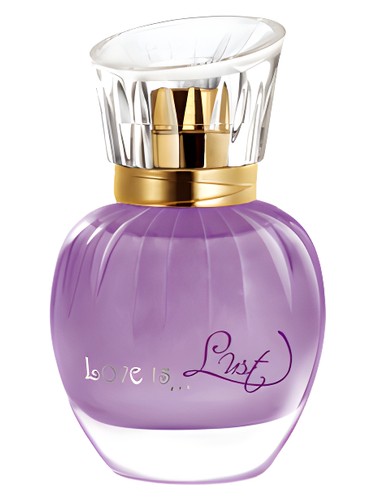 Frasco de Love Is... Lust, de CFFC Fragrances