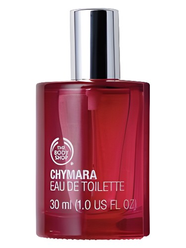 Frasco de Chymara, de The Body Shop