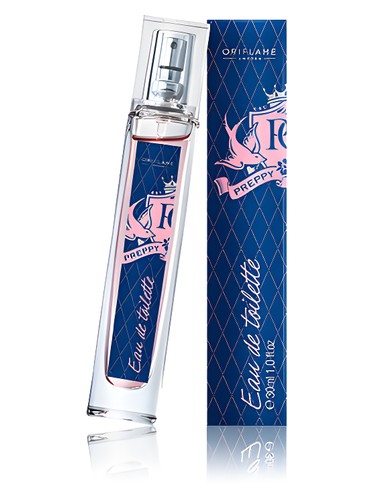 Frasco de Preppy Chic, de Oriflame