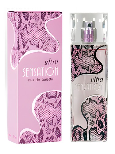 Frasco de Sensation Ultra, de Parfums Louis Armand