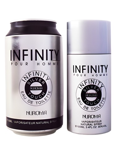Frasco de Infinity Silver Touch, de Nuroma