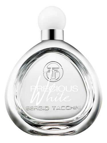 Frasco de Precious White, de Sergio Tacchini
