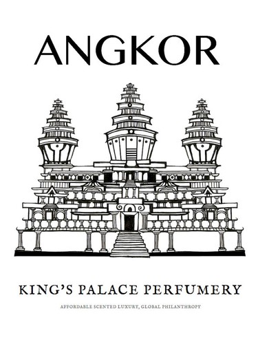 Frasco de Angkor, de King's Palace Perfumery