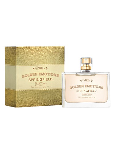 Frasco de SPF Golden Emotions, de Springfield