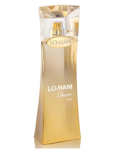 Frasco de Lomani Desire, de Lomani