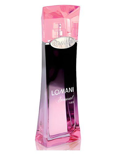 Frasco de Lomani Sensual, de Lomani
