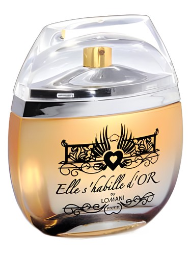 Frasco de Elle s’habille d’or, de Lomani