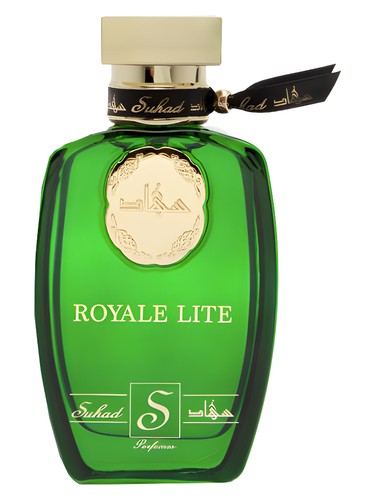 Frasco de Royale Lite, de Suhad Perfumes