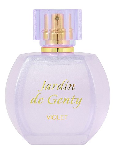 Frasco de Jardin de Genty Violet, de Parfums Genty