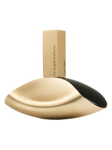 Frasco de Liquid Gold Euphoria, de Calvin Klein
