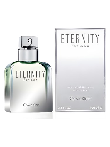 Frasco de Eternity 25th Anniversary Edition for Men, de Calvin Klein