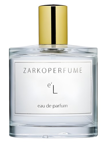 Frasco de e ́L, de ZARKOPERFUME