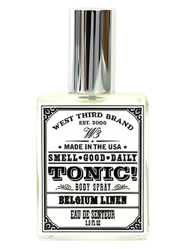 Frasco de Belgium Linen, de West Third Brand