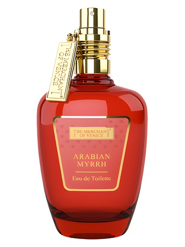 Frasco de Arabian Myrrh, de The Merchant of Venice