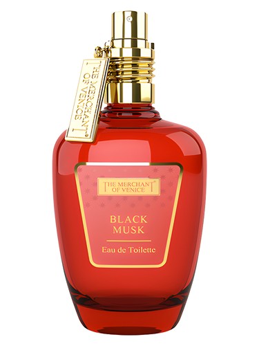 Frasco de Black Musk, de The Merchant of Venice