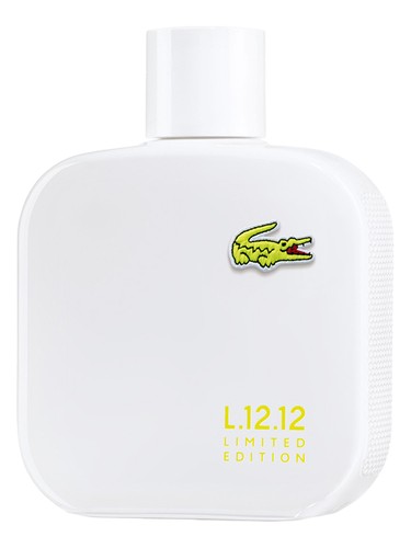 Frasco de Eau de Lacoste L.12.12 Blanc Limited Edition, de Lacoste Fragrances
