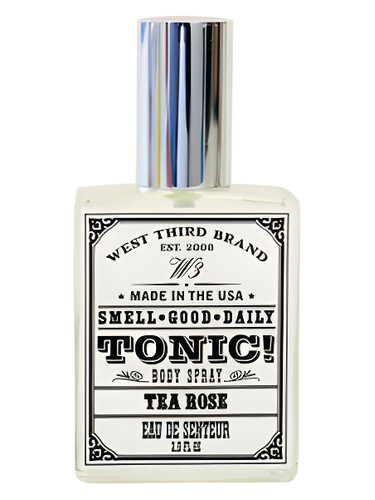 Frasco de Tea Rose, de West Third Brand