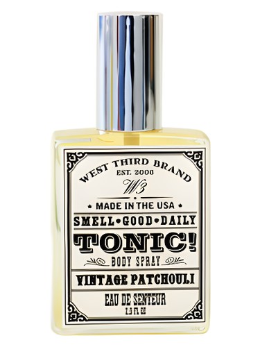 Frasco de Vintage Patchouli, de West Third Brand
