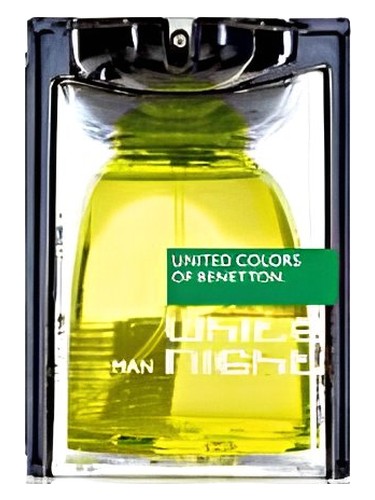 Frasco de Benetton White Night Man, de Benetton