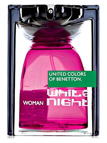 Frasco de Benetton White Night Woman — Benetton