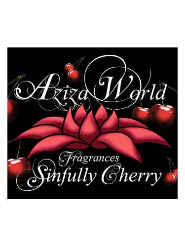 Frasco de Sinfully Cherry, de Aziza World Fragrances