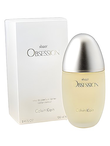 Frasco de Obsession Sheer, de Calvin Klein