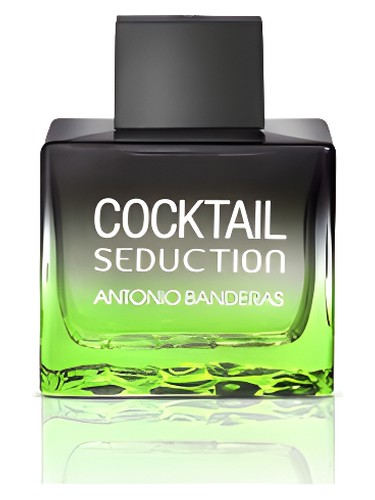 Frasco de Cocktail Seduction in Black for Men, de Antonio Banderas
