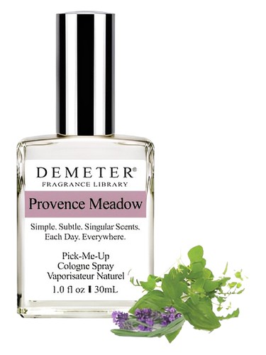Frasco de Provence Meadow, de Demeter Fragrance