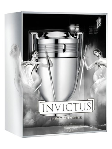 Frasco de Invictus Silver Cup Collector's Edition, de Rabanne