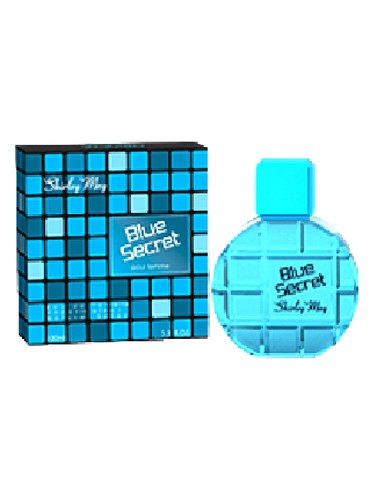 Frasco de Blue Secret, de Shirley May