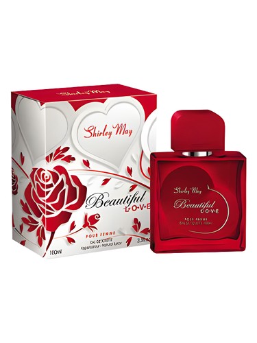 Frasco de Beautiful Love, de Shirley May