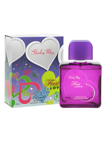 Frasco de First Love, de Shirley May