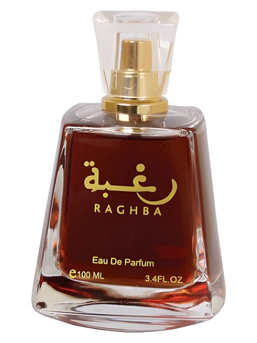 Frasco de Raghba — Lattafa Perfumes
