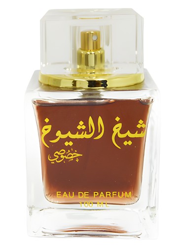 Frasco de Sheikh Shuyukh Khusoosi, de Lattafa Perfumes