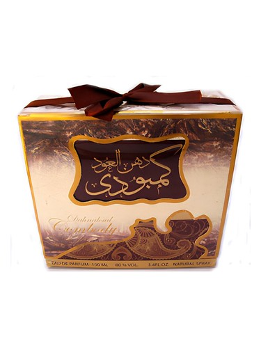 Frasco de Danhal Oud Kambodi, de Lattafa Perfumes
