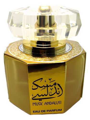Frasco de Musk Andalusi, de Lattafa Perfumes