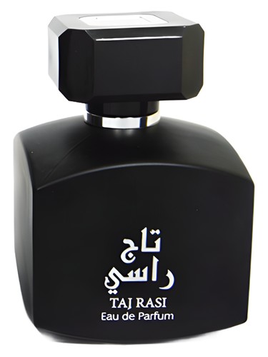 Frasco de Taj Rasi Silver Edition, de Lattafa Perfumes