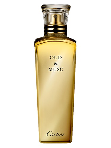 Frasco de Oud & Musc, de Cartier