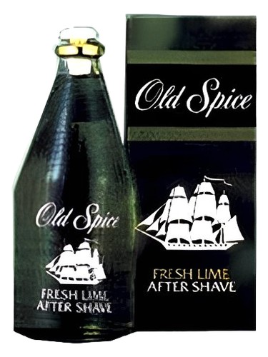 Frasco de Old Spice Lime, de Shulton Company